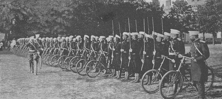 Краткая история велосипедных войск